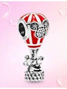 PANDORA Disney Mickey Minnie Hot Air Balloon Charm